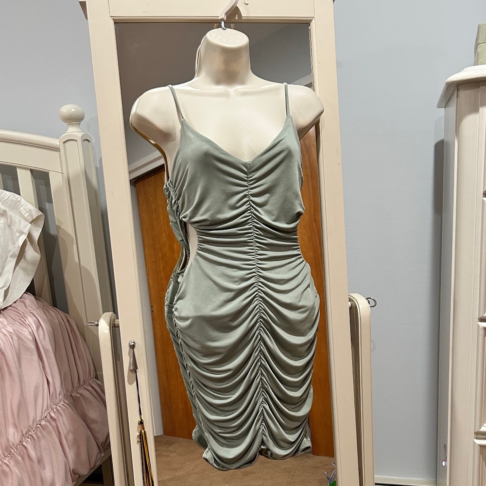 Windsor Sage Party Dress